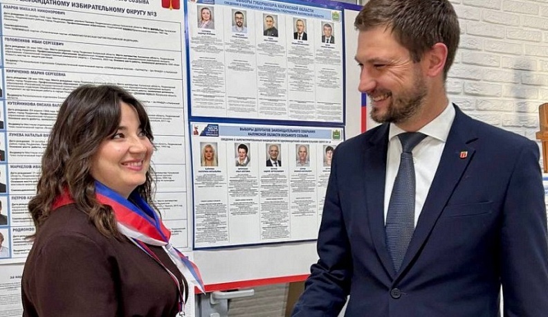 Одними из первых на выборах проголосовали трое глав администраций районов Калужской области