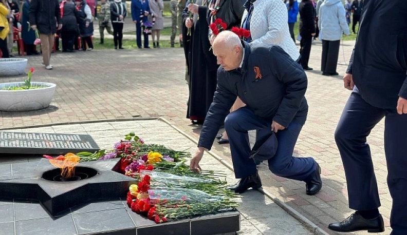 В Думиничском районе отмечают День Победы