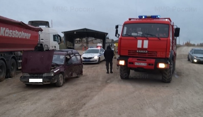 В столкновении двух автомобилей в Дзержинском районе пострадал человек