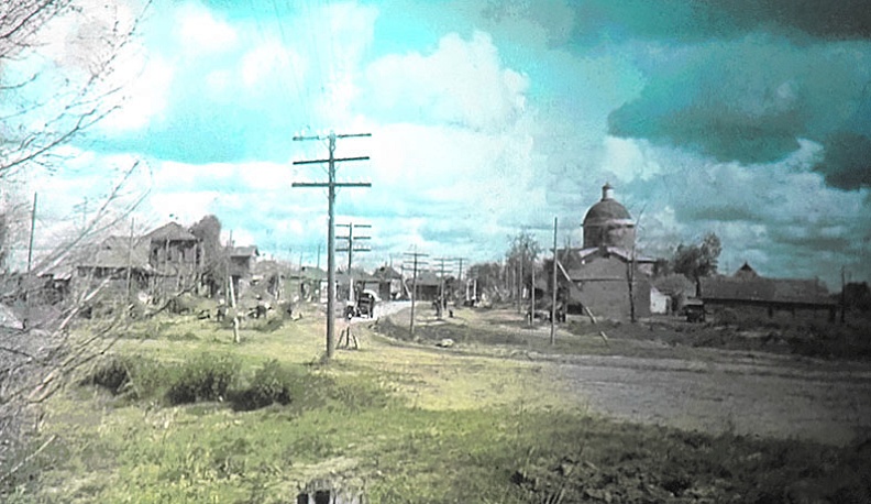 После немецкой оккупации. 1943 г.