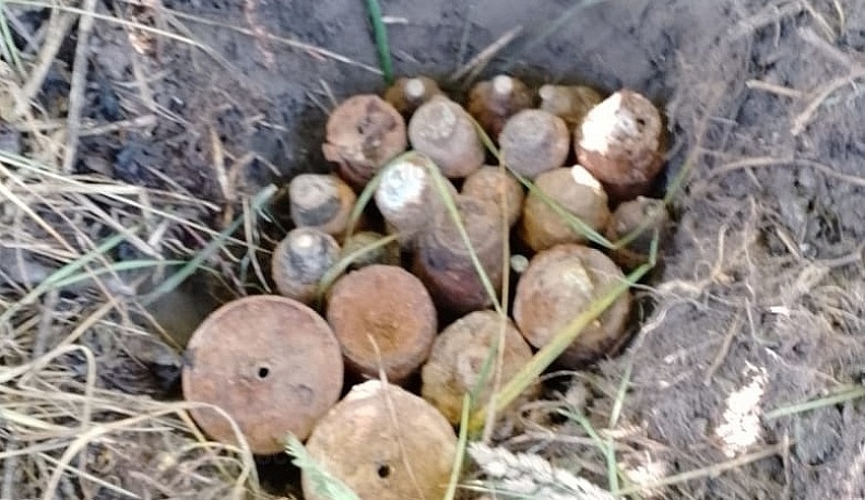 В Калужской области обезвредили 19 боеприпасов 