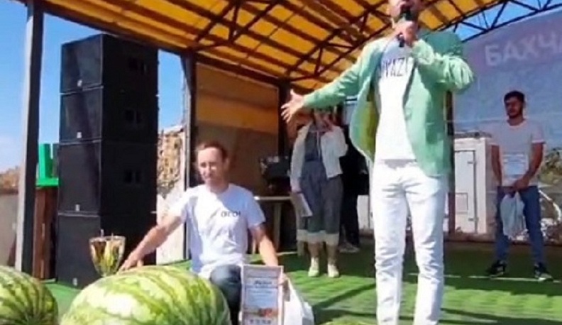 Самый большой в России арбуз в 2024 году вырастил калужанин