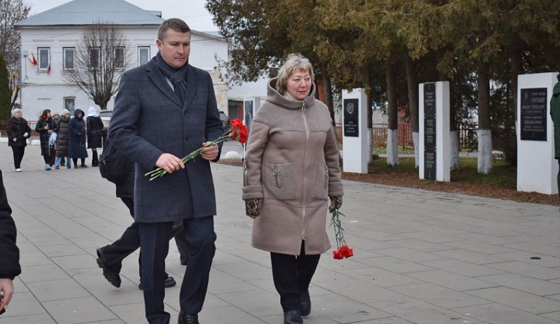 В Тарусе отметили 84-летие освобождения города от немецко-фашистских захватчиков