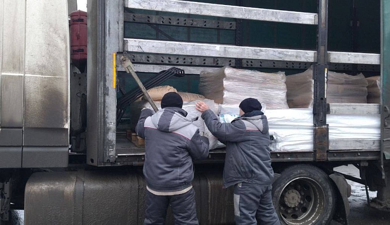 Из Калуги в Первомайск отправили очередную фуру с гумгрузом