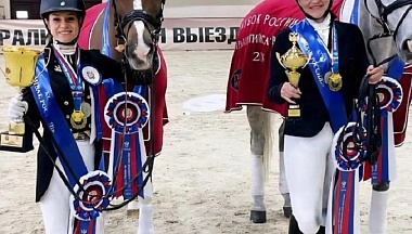 Калужские всадники на Кубке России заняли второе место в общекомандном зачете