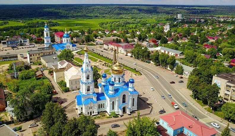 Малоярославец стал самым  мокрым местом в Калужской области