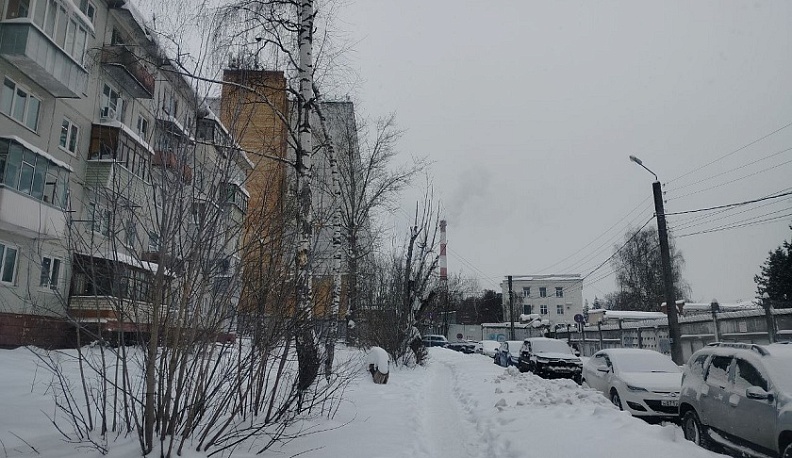 Морозы в Калуге не отступают 