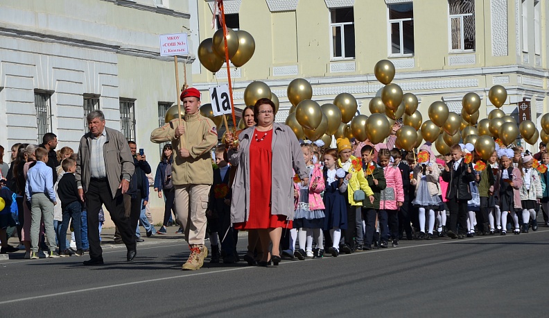 В Козельске прошёл «Парад первоклассников»