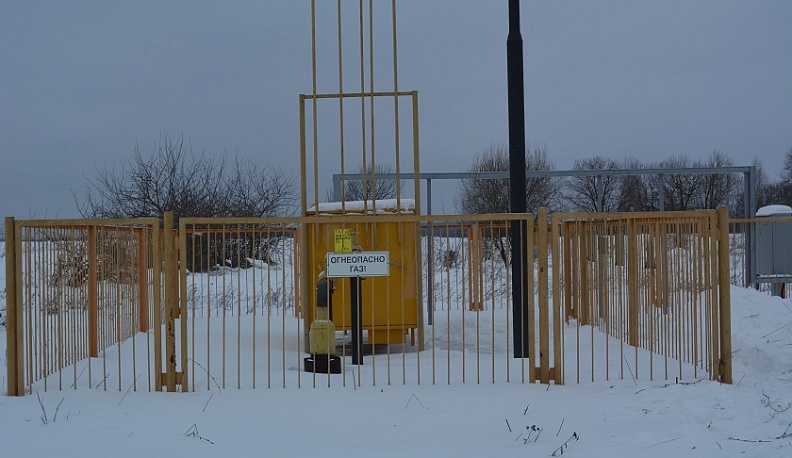В Тарусском районе газифицировали четыре деревни