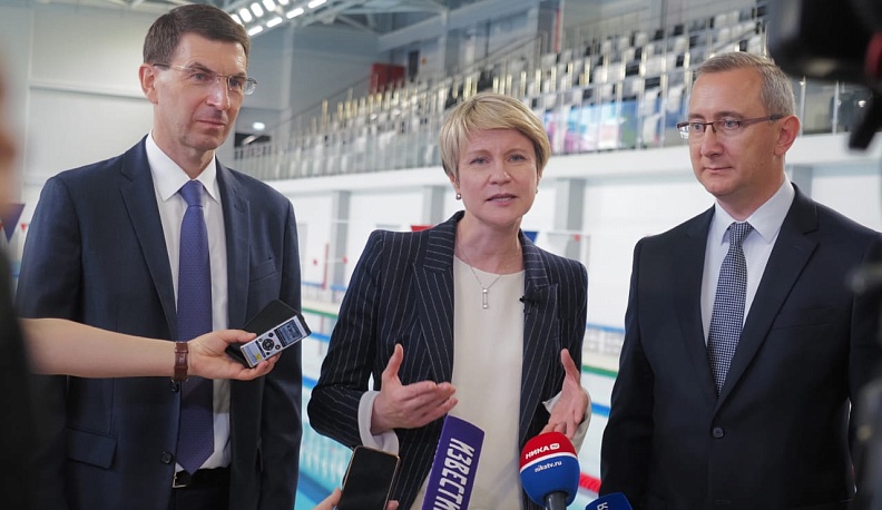 В Калуге торжественно открылся Дворец спорта «Центральный»