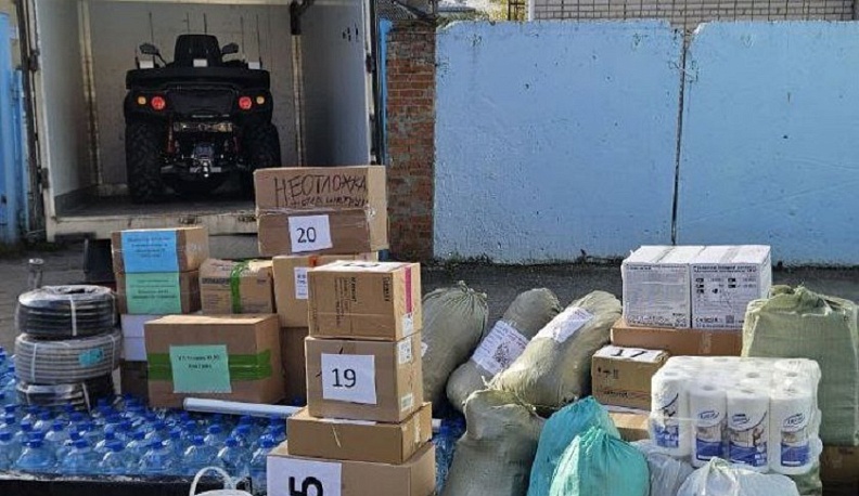 Калужская область направила гуманитарный груз в штурмовой полк СВО