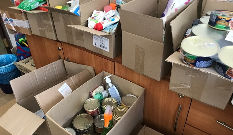 1850 кг гуманитарной помощи за прошедшую неделю собрали в Обнинске для жителей Донбасса