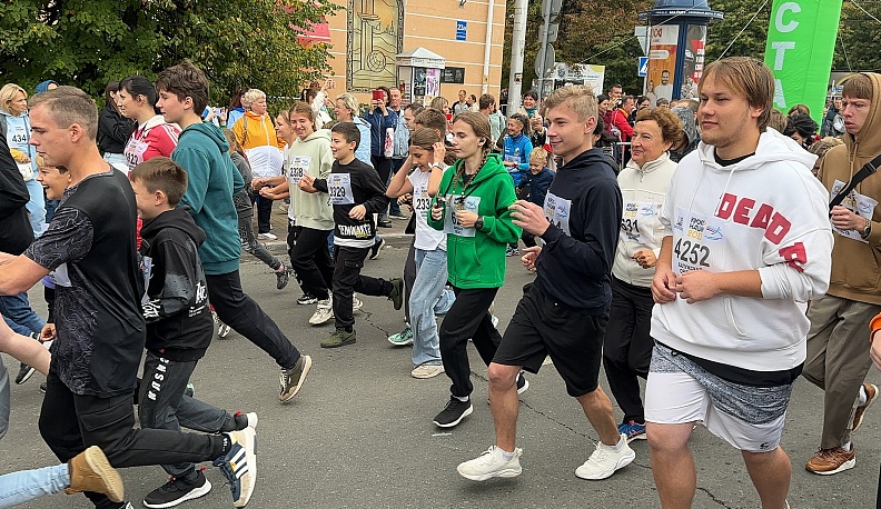 Калужане пробежали «Кросс нации»