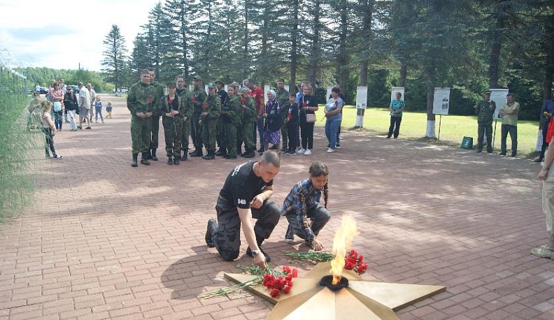 Внуки и правнуки воинов из Чувашской Республики посетили мемориал «Безымянная высота»