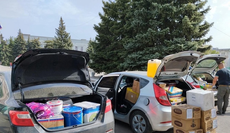 Калужанам-бойцам СВО передали больше 4 тонн гуманитарной помощи