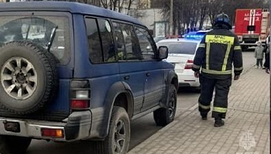 Внедорожник сбил пешехода в центре Калуги