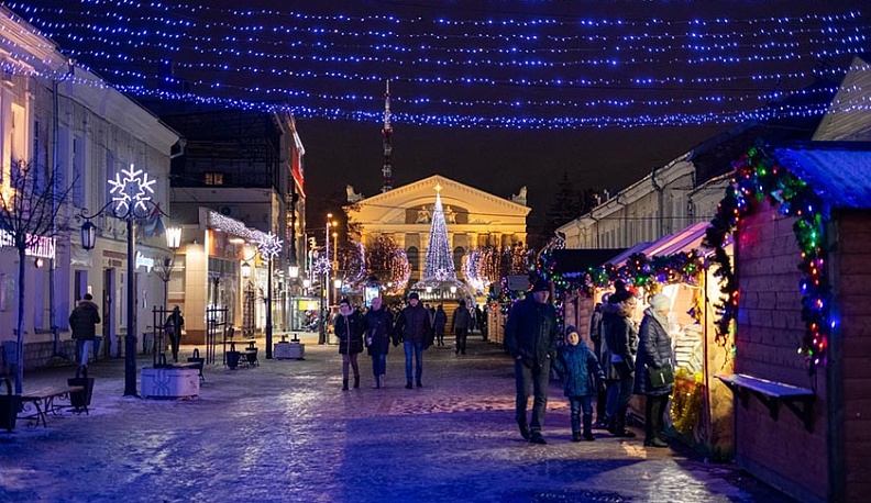 Со временем вся улица  Театральная в Калуге станет пешеходной