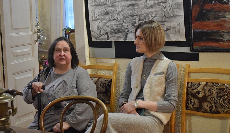 С рабочей поездкой в Тарусе побывала депутат Государственной Думы Мария Бутина