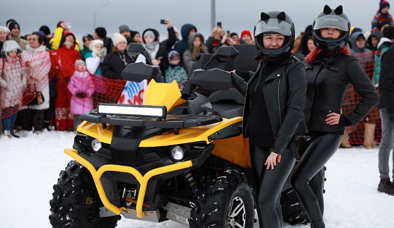 В Калуге гонка на креативных санях объединила более 300 зрителей