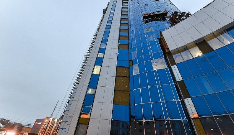 В калужском Дворце спорта идут отделочные работы