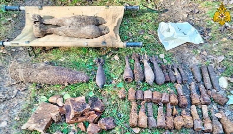 В Калужской области обезвредили более 100 взрывоопасных предметов