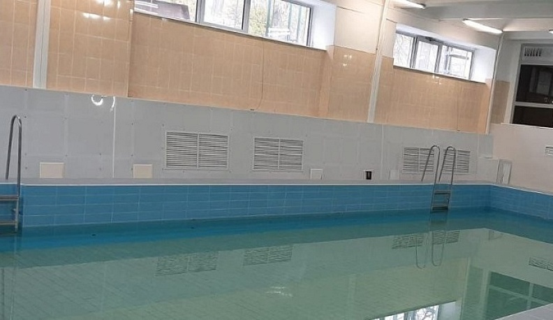 Ремонт бассейна спортшколы «Труд» завершился досрочно