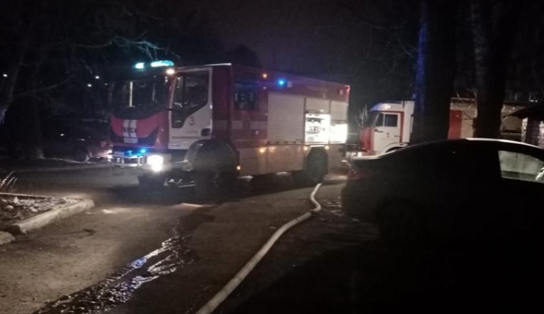 В Калуге сгорела ветеринарная клиника