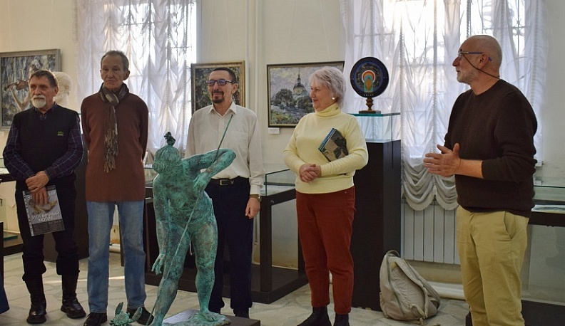 В Тарусе открылась выставка современного искусства