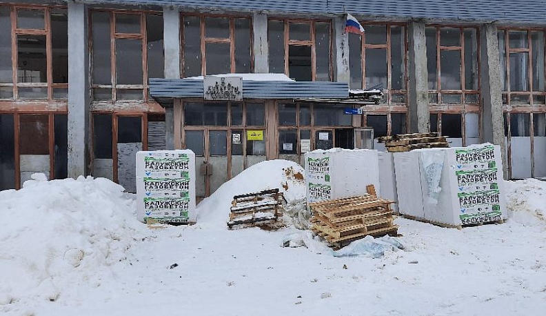 В деревне Большое Алешино капитально ремонтируют дом культуры 