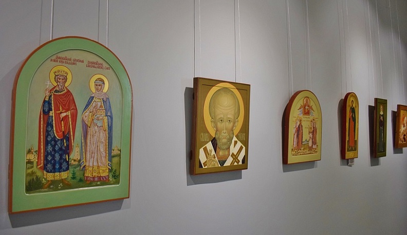 В Тарусе открылась выставка иконописи