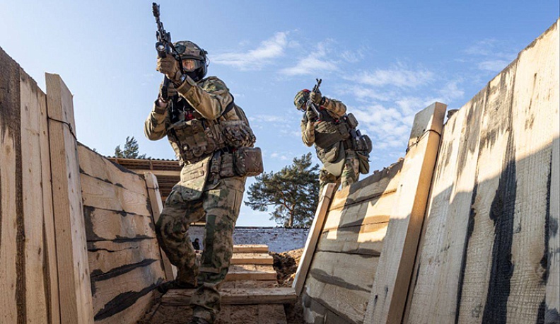 СОБР «Спутник» Управления Росгвардии по Калужской области отметил 32-ю годовщину