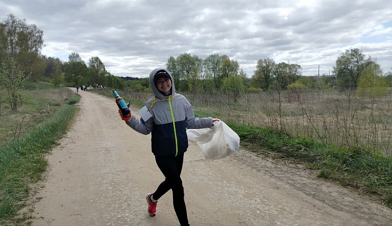 Обнинцы провели «Чистые игры» на  берегу Протвы