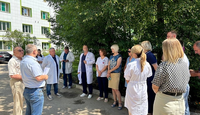 В Калужском онкодиспансере прошли противопожарные учения