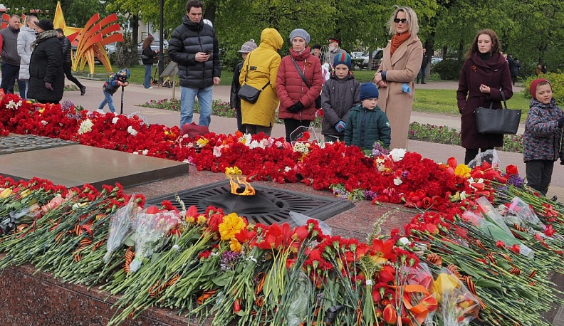 Калуга отмечает День Победы на 17 площадках