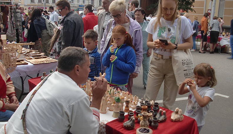 Калуга встретила свой юбилей фестивалем народного искусства и ремесел «Город мастеров»