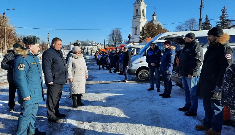 В Тарусском районе проверили готовность к пожароопасному периоду