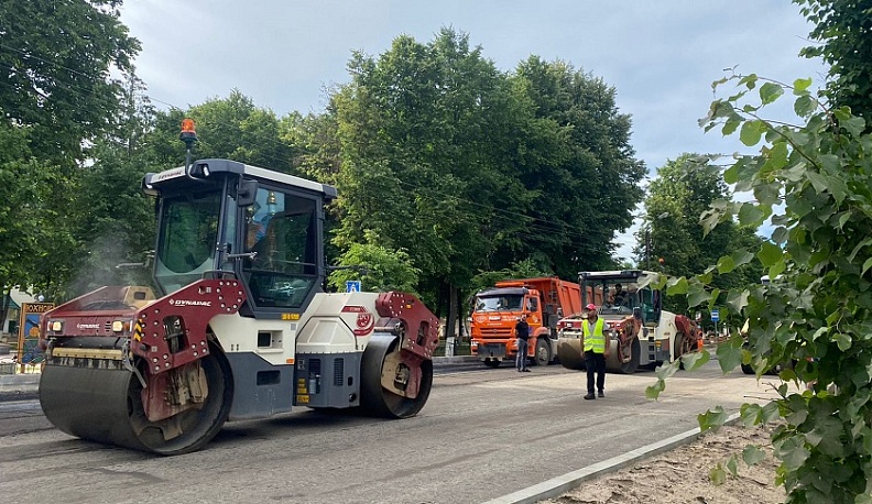 В Юхновском районе в рамках национального проекта «Безопасные качественные дороги» будет отремонтирована дорога «Вязьма - Калуга» - Юхнов