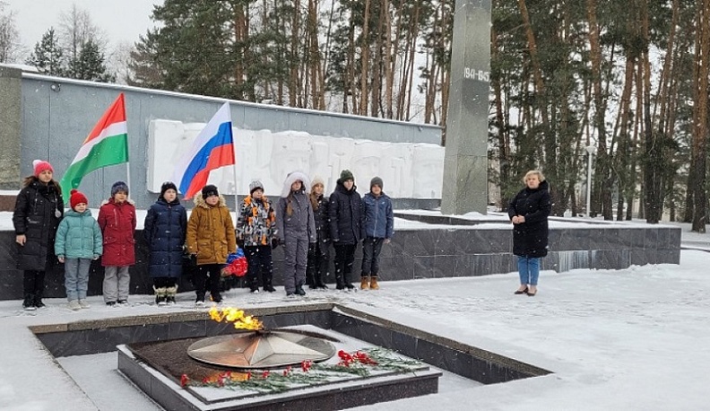 В Жуковском районе почтили память героев Отечества