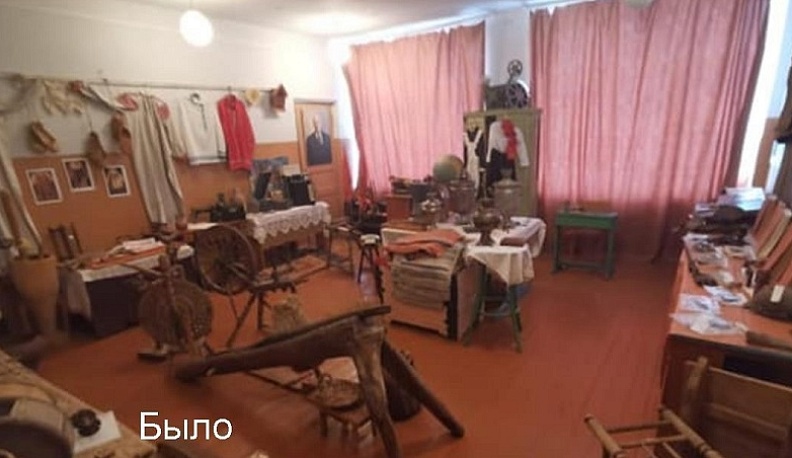 В Медынском районе за полмиллиона отремонтировали школьный музей