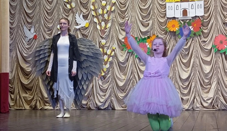 Юные дарования Износок порадовали жителей пасхальным концертом