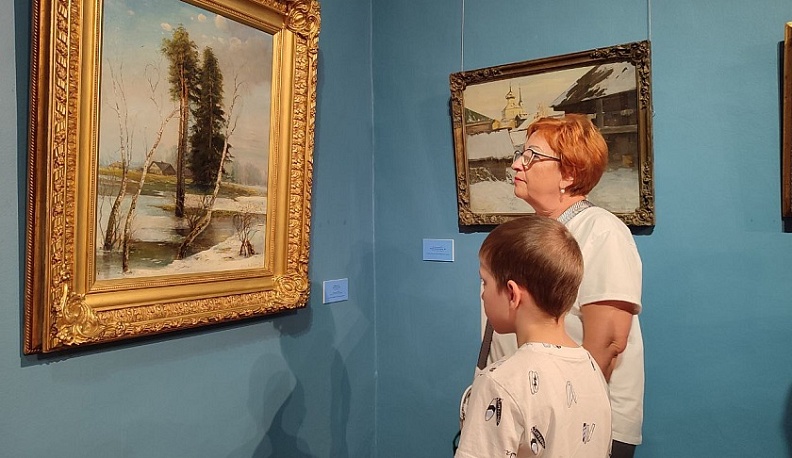 Третьяковская галерея представила в Калуге шедевры Алексея Саврасова 