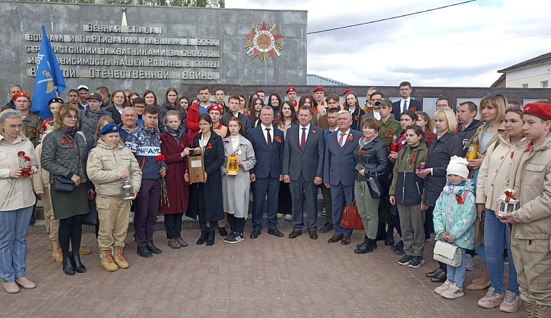 В Боровске стартовала эстафета Огня Победы