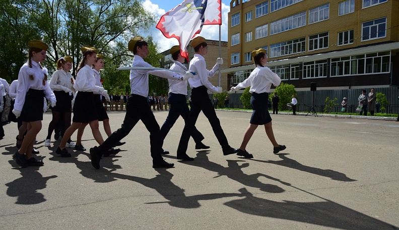 В Малоярославце прошел смотр строя и песни
