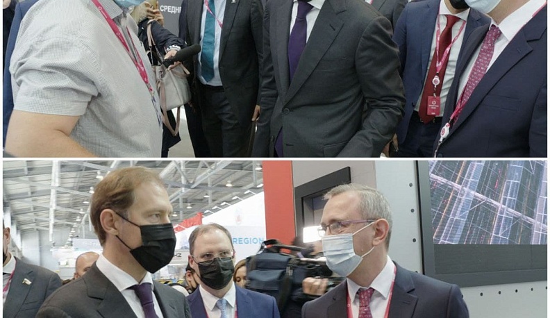 Денис Мантуров заинтересовался разработками калужских компаний