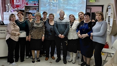 Участник СВО рассказал о жизни на фроте ветеранам Ферзиковского округа