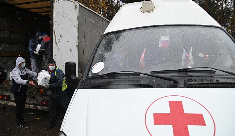 Медучреждениям региона подарили 20 тонн дезинфицирующих средств