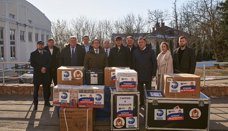 Из Калуги в зону СВО был отправлен очередной гуманитарный груз
