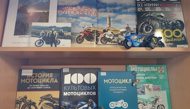 В Калуге представили выставку, посвященную мотоциклам 