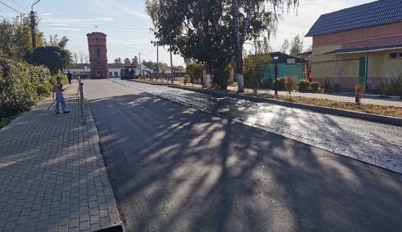 В Козельске завершили ремонт основных дорог