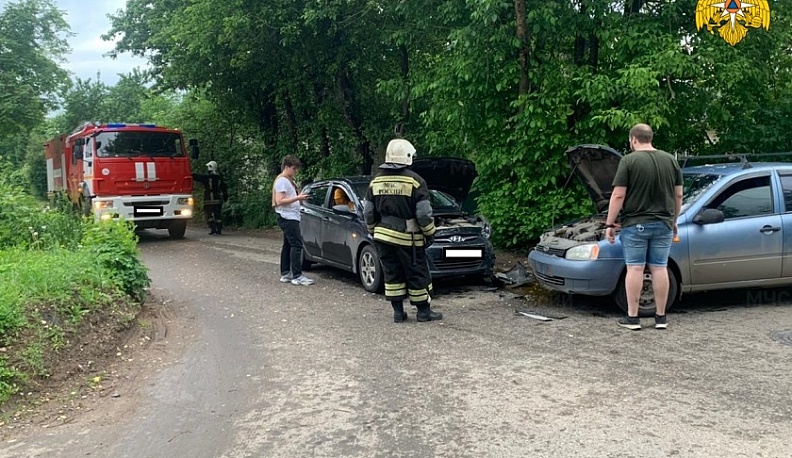 В Калуге при столкновении двух машин пострадал человек